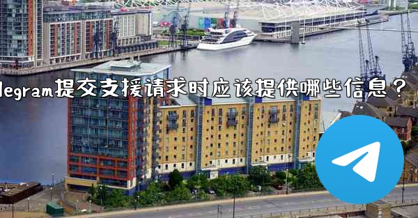 Telegram提交支援請求時應該提供哪些信息？;telegram提交支援请求时应该提供哪些信息？