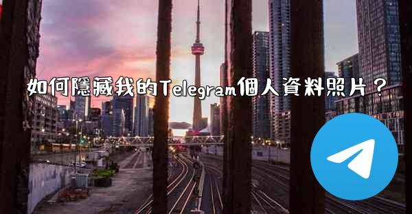 如何隱藏我的Telegram個人資料照片？