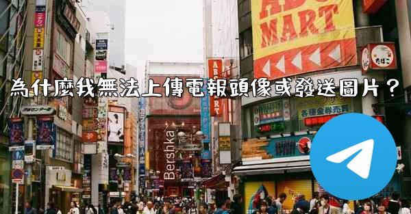為什麼我無法上傳電報頭像或發送圖片？