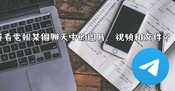 如何只查看電報某個聊天中的圖片、視頻和文件？