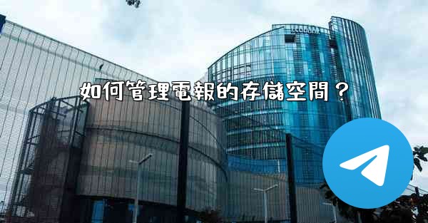 如何管理電報的存儲空間？