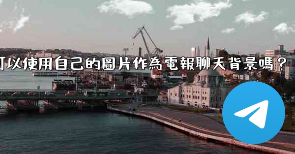 我可以使用自己的圖片作為電報聊天背景嗎？