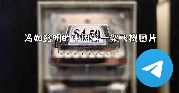 冯如發明的中國第一架飞機图片