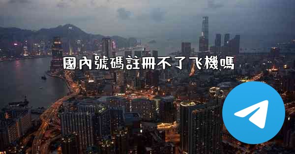 國內號碼註冊不了飞機嗎
