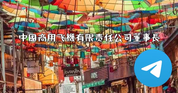 中國商用飞機有限责任公司董事長