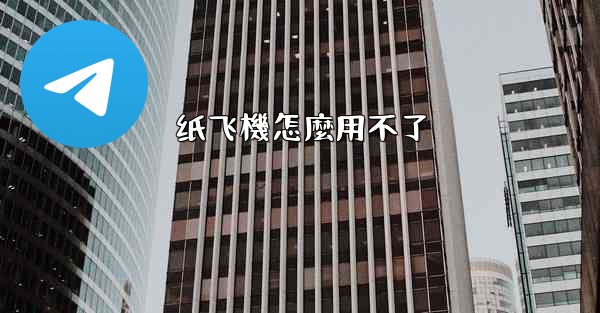 纸飞機怎麼用不了