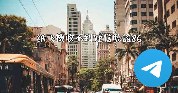 纸飞機收不到短信驗證86