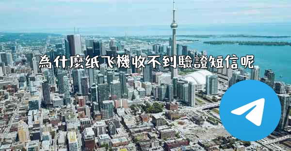 為什麼纸飞機收不到驗證短信呢
