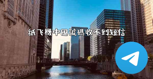 纸飞機中國號碼收不到短信