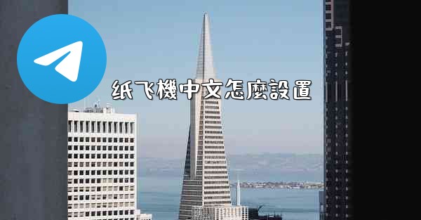 纸飞機中文怎麼設置
