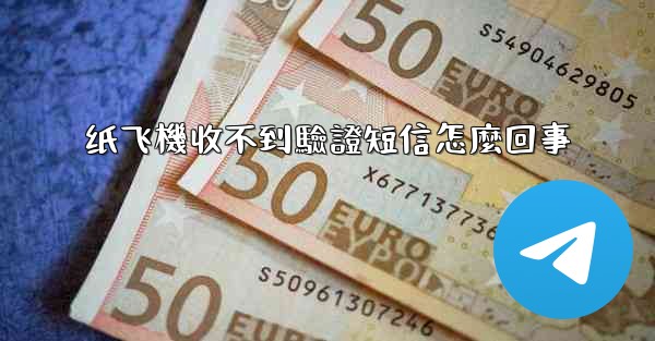 纸飞機收不到驗證短信怎麼回事