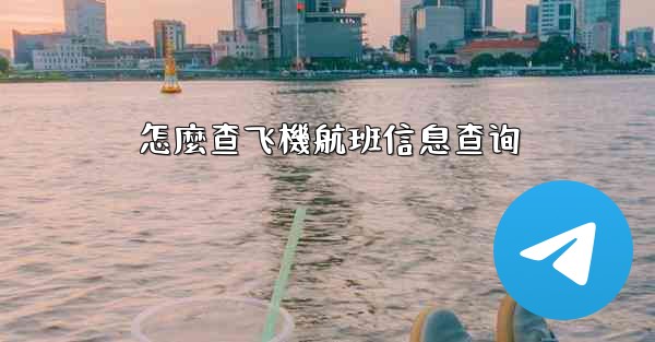 怎麼查飞機航班信息查询