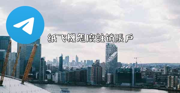 纸飞機怎麼註销賬戶