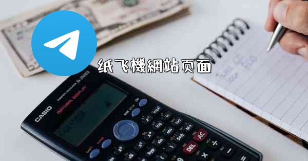 纸飞機網站页面