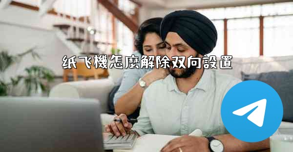 纸飞機怎麼解除双向設置