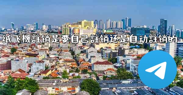 纸飞機註销是要自己註销还是自动註销的