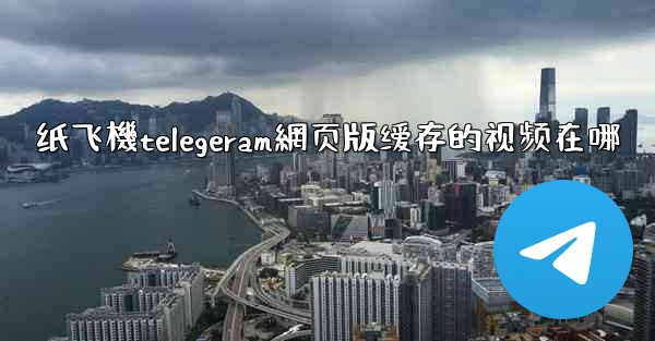 纸飞機telegeram網页版缓存的视频在哪