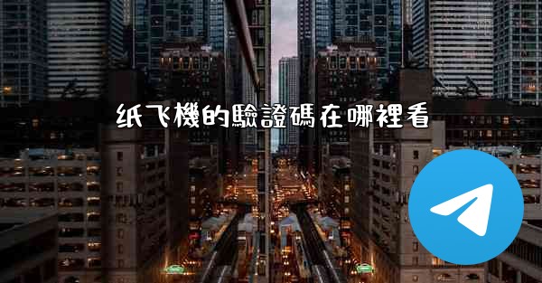 纸飞機的驗證碼在哪裡看