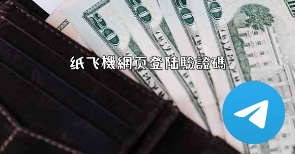 纸飞機網页登陆驗證碼