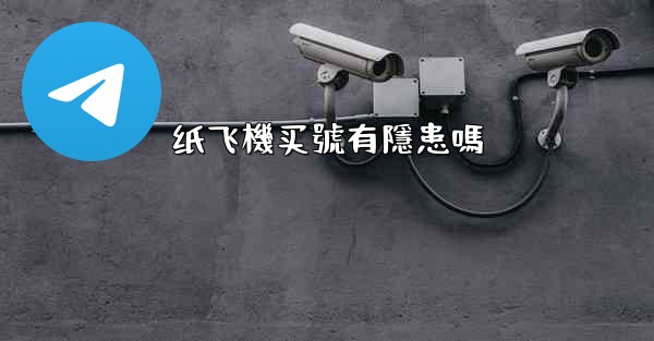 纸飞機买號有隱患嗎