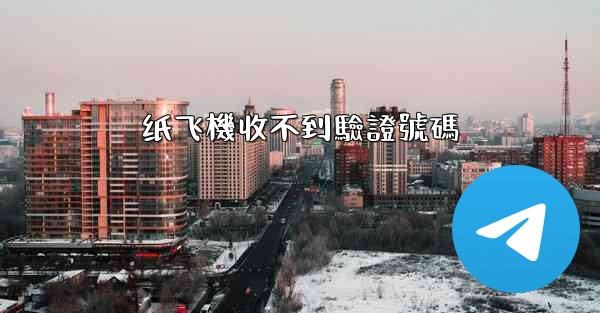 纸飞機收不到驗證號碼