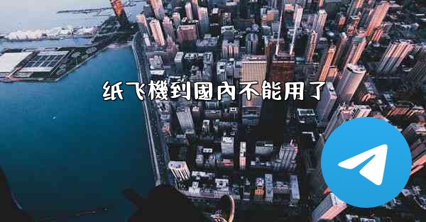 纸飞機到國內不能用了