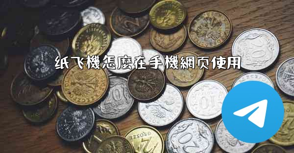 纸飞機怎麼在手機網页使用