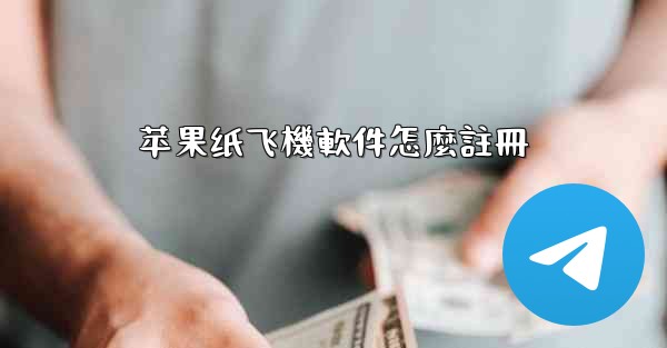 苹果纸飞機軟件怎麼註冊