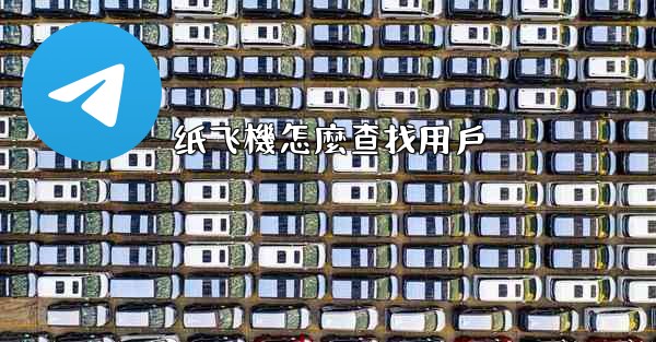 纸飞機怎麼查找用戶