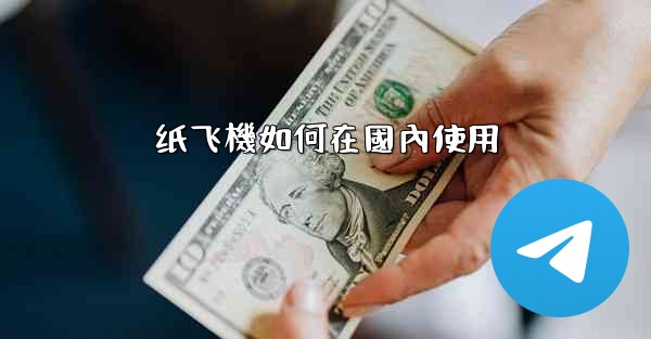 纸飞機如何在國內使用