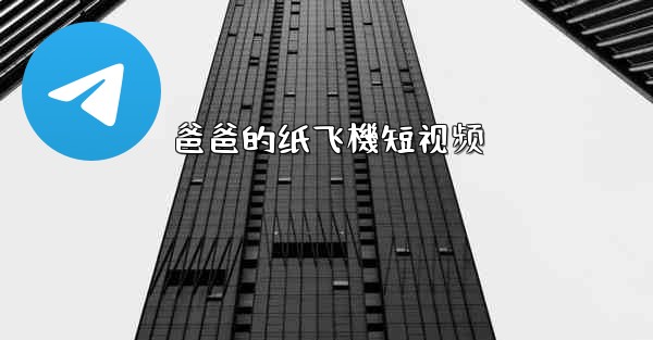 爸爸的纸飞機短视频