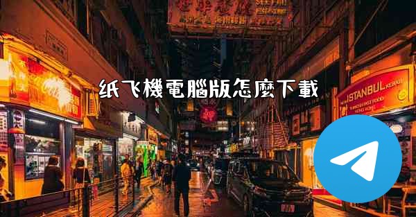 纸飞機電腦版怎麼下載