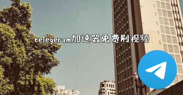 telegeram加速器免费刷视频
