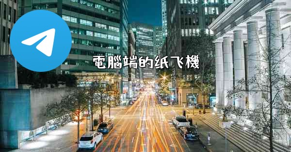 電腦端的纸飞機