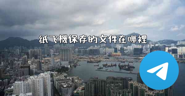 纸飞機保存的文件在哪裡