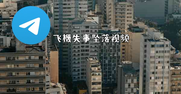 飞機失事坠落视频