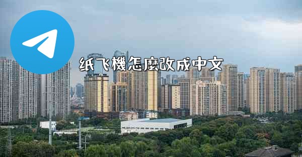 纸飞機怎麼改成中文