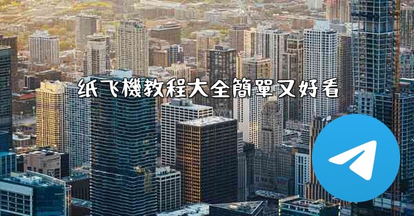 纸飞機教程大全簡單又好看