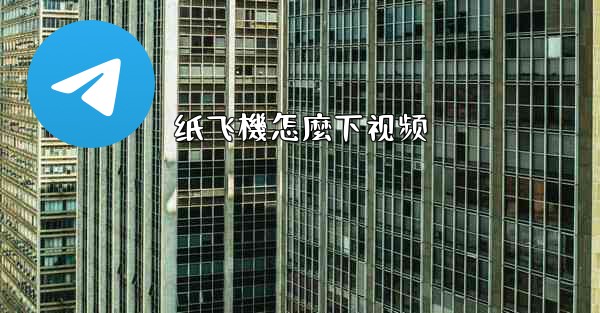 纸飞機怎麼下视频