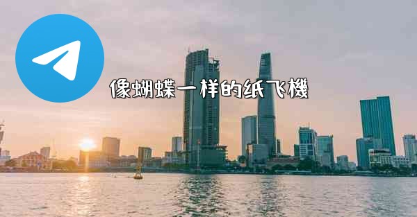 像蝴蝶一样的纸飞機