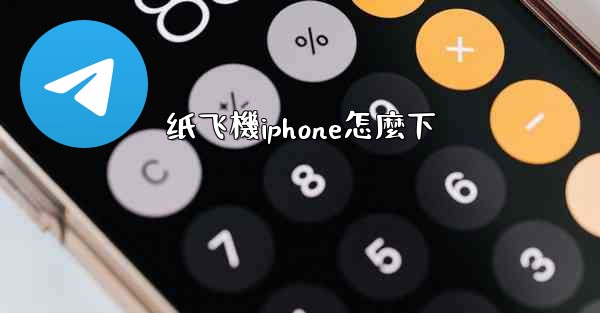 纸飞機iphone怎麼下