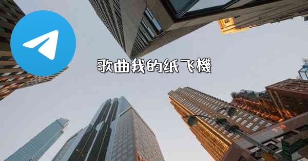 歌曲我的纸飞機