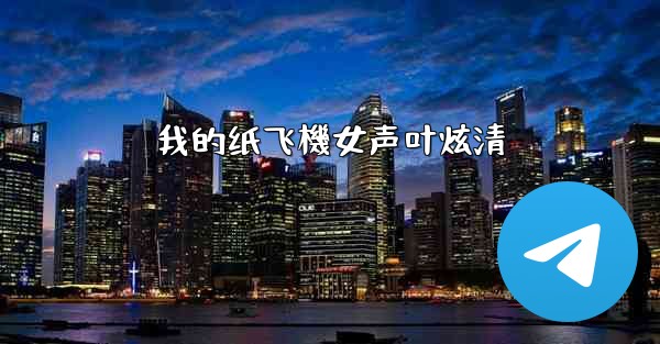 我的纸飞機女声叶炫清