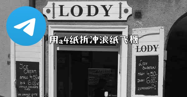 用a4纸折冲浪纸飞機