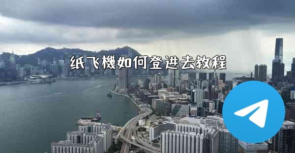 纸飞機如何登进去教程