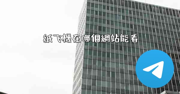 纸飞機在哪個網站能看