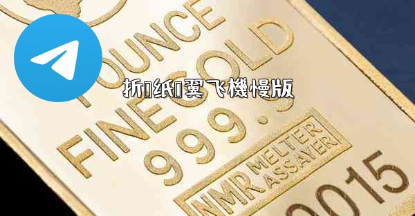 折叠纸鸭翼飞機慢版