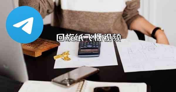 回旋纸飞機视频