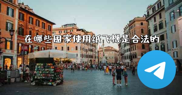 在哪些國家使用纸飞機是合法的