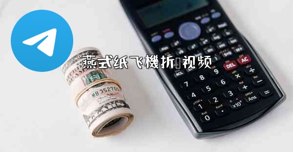 燕式纸飞機折叠视频